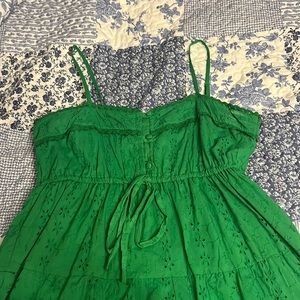 Green Jessica Simpson dress